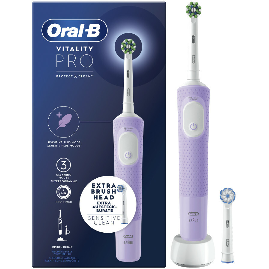 Oral-B Vitality Pro Adulto Cepillo dental oscilante Violeta