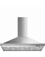 Campana Decorativa Smeg KD120HXE Clase A+ 777 m3/h Inox 120 cm