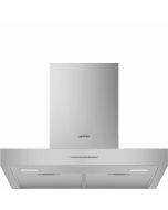 Campana Decorativa Smeg KBT600XE Clase A 686 m3/h Inox 60 cm