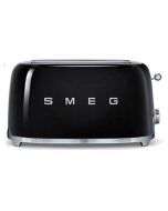 Tostadora Smeg TSF02BLEU Negra 2 Ranuras