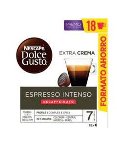 PACK 3 CAJAS DOLCE GUSTO ESPRESO INTENSO DECAF 18