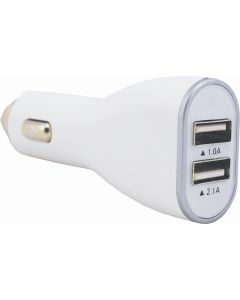 ADAPTADOR USB COCHE DOBLE 1A+ 2,4A (SXI7