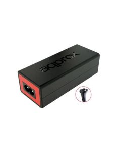 Approx appA02 adaptador e inversor de corriente Interior 90 W Negro, Rojo