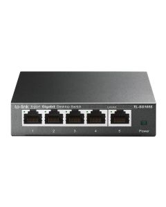 TP-Link TL-SG105S No administrado Gigabit Ethernet (10/100/1000) Negro