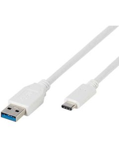 L-CABLE USB TIPO C - USB 3.0 A BLANCO 1M VIVANCO