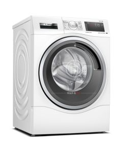 Bosch Serie 8 WDU8H542ES lavadora-secadora Independiente Carga frontal Blanco D