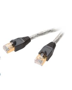 Vivanco CAT 6e network lead, 10.0 m, transparent cable de red Blanco 10 m
