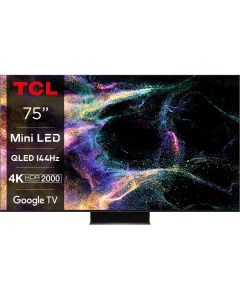 TCL C84 Series 75C845 Televisor 190,5 cm (75") 4K Ultra HD Smart TV Wifi Negro