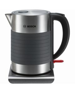 Bosch TWK7S05 tetera eléctrica 1,7 L Negro, Gris 2200 W
