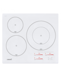 Placa inducción Milectric ECI-N3 3 zonas 60cm panel de control tácti