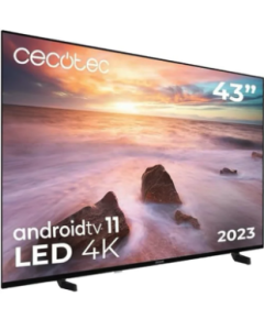 Cecotec Televisor LED 43" Smart TV A2 ALU20043S.