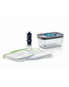 Bosch MSZV8FS1 recipiente de almacenar comida Establecer Rectangular 3,8 L Negro, Verde, Gris, Transparente 7 pieza(s)