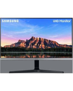 Samsung UR55 71,1 cm (28") 3840 x 2160 Pixeles 4K Ultra HD LED Negro, Azul