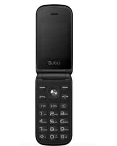 TelÃ©fono Libre Qubo X-209 6,1 cm (2,4Â´Â´) Bluetooth Radio FM CÃ¡mara BotÃ³n SOS Negro