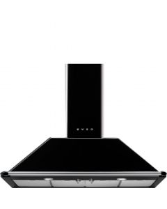 Smeg KT110BLE campana De pared Negro 820 m³/h A