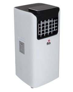 FM Calefacción AP-20 aire acondicionado portátil 1 L 52 dB Negro, Blanco