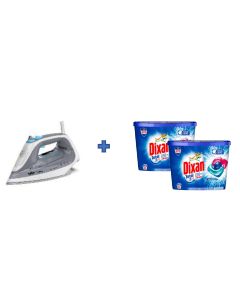 PLANCHA VAPOR BRAUN SI7181VI + 2 PACKS DIXAN 3100W