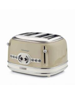 TOSTADOR ARIETE 156/03 VINTAGE BEIGE 4 RANURAS