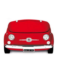 FrigorÃ­fico 1 Puerta Smeg SMEG500R 83x125 cm DiseÃ±o Fiat 500 Rojo