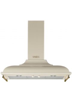 Smeg KC19POE campana De pared Crema de color 788 m³/h A