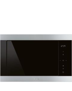 Microondas con Grill Smeg EFMI325X Integrable 26L Inox