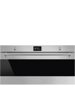 Horno Independiente Smeg SF9390X Clase A+ 48x90 cm MultifucniÃ³n Acero Inoxidable