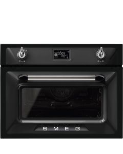 Horno Compacto Independiente Smeg SF4920MCN1 Negro
