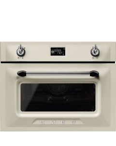 Horno Compacto Independiente Smeg SF4920MCP1 Crema