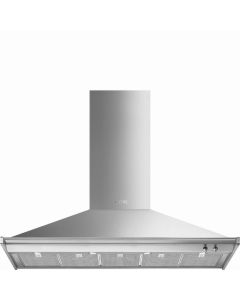 Campana Decorativa Smeg KD150HXE Clase A+ 787 m3/h Inox 150 cm