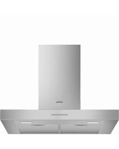 Campana Decorativa Smeg KBT700XE Clase A 688 m3/h Inox 70 cm