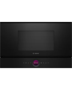 Microondas Bosch BFL7221B1, 60×45 cm, Cristal Negro