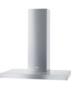 PUR 98 W Acero Inox Miele Campana extractora de pared, 90 cm, acero inox.,  CleanCover para una limp
