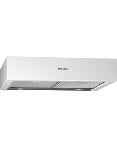DA 1260 Blanco Brillante Miele Campana empotrable bajo armario superior, Brilliant White, 60 cm, Cla
