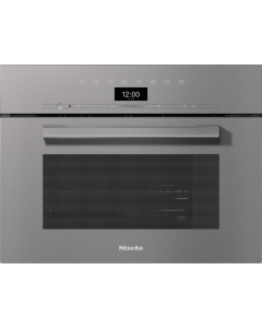 DG 7440 Gris Grafito Miele Horno a vapor empotrable, Graphite Grey, 40L, DirectSensor , Multilingua,