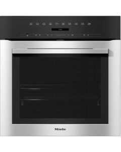 H 7164 BP Acero Inox Miele Horno multifunción, 76 L, pirolítico, acero inox CleanSteel, DirectSenosr