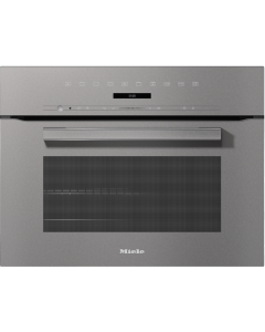 H 7244 B Gris Grafito Miele Horno compacto multifunción, 49 L,  Graphite Grey, DirectSensor S, Funci
