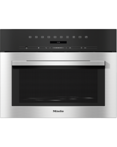M 7140 TC Acero Inox Miele Microondas empotrable de 45 cm, acero inox., DirectSensorS, 46 litros,  T