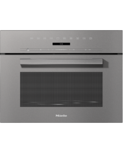 M 7244 TC Gris Grafito Miele Microondas empotrable de 45 cm,  Graphite Grey, DirectSensorS, 46 litro