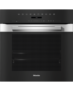 H 7262 B Acero Inox Miele Horno multifunción, 76 L, acero inox CleanSteel, DirectSensor S,  Sonda te