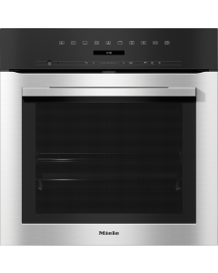H 7162 BP Acero Inox Miele Horno multifunción,  76 L, pirolitico, acero inox CleanSteel, DirectSenso