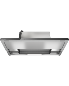 DAS 4930 Negro Obsidian  Miele Campana extractora integrable-extraíble, color Negro, 90 cm, CleanCov