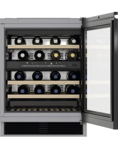KWT 6321 UG Miele Acondicionador de vino empotrable, 2 zonas de temperatura, DynaCool, hueco 820-870