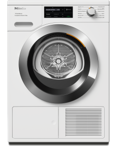 TEL785WP EcoSpeed&Steam&9kg Miele Secadora, bomba de calor, Excellence ChromeEdition, 9 kg, puerta t