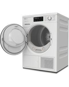 TCL780WP EcoSpeed&Steam&9kg Miele Secadora, bomba de calor, ChromeEdition, 9 kg, puerta transparente