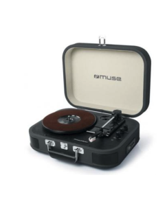 Tocadiscos Estéreo MT-201 BTB Bluetooth Gris