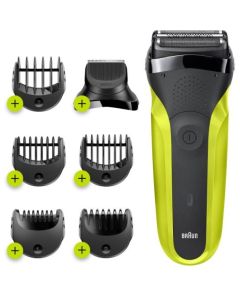 Afeitadora Braun 300BT Green Serie 3 Save & Style