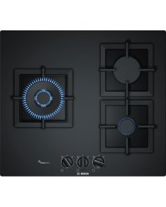 Bosch PPC6A6B20 hobs Negro Integrado Encimera de gas 3 zona(s)