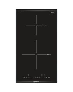 Bosch PIB375FB1E hobs Negro, Acero inoxidable Integrado Con placa de inducción 2 zona(s)