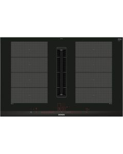 VitrocerÃ¡mica InducciÃ³n Siemens EX875LX67E 2 Zonas FlexinducciÃ³n Con Extractor Integrado 80 cm