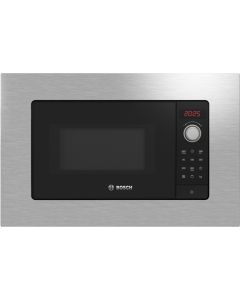 Microondas con grill Bosch  BEL623MS3   20 L 800 W Acero inoxidable